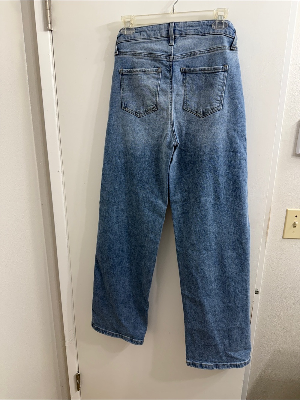 BCBGeneration Light Blue Straight Leg Jeans - Picture 3 of 11